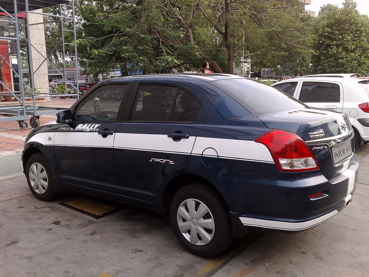 Maruti Suzuki Swift Dzire sedan taxi — compact sedan for daily travel